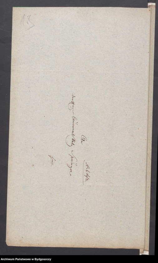 image.from.unit.number "Acta die Bauten und Reparaturen der Kirchen e.[tc.] Gebäuden des Bernhardiner - Kloster zu Bromberg. [Spór sióstr Przysieckich z Przyłęk z klasztorem o łąki]"