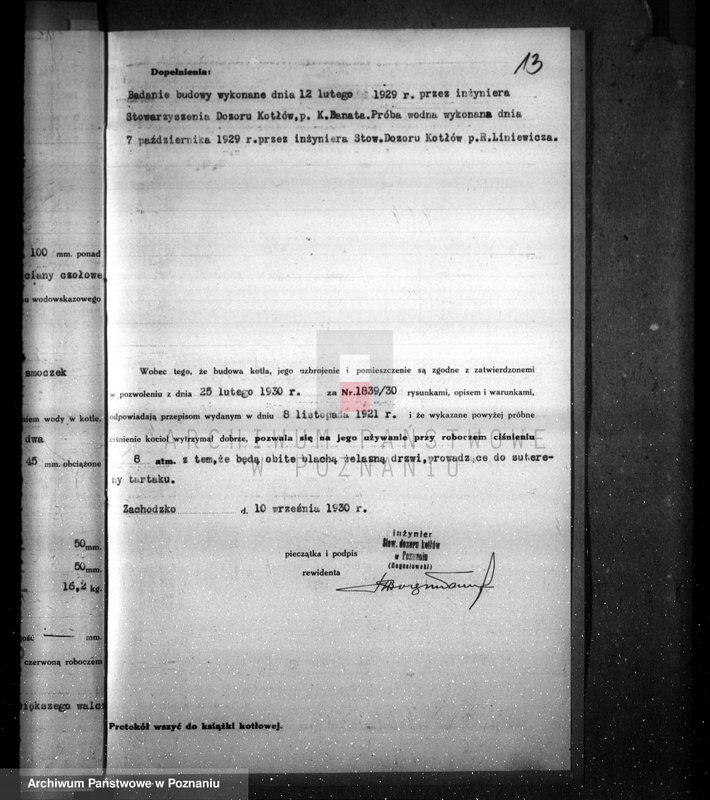 Obraz 17 z jednostki "Tartak R. Nitsche w Zachodzku, pow. nowotomyski nr woj. 521"