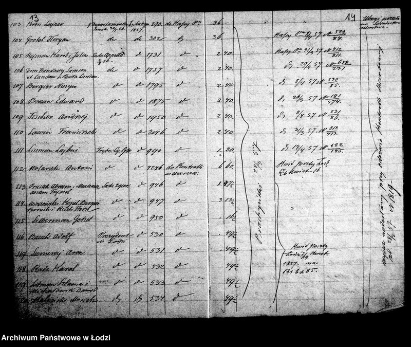 Obraz 11 z jednostki "Kontrolla nadsyłanych awizacji kar sądowych Magistratu miasta Łodzi"