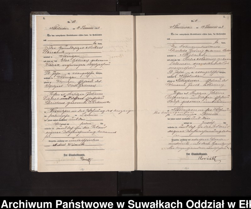 image.from.unit.number "Sterbe-Haupt-Register des Königlichen Preussischen Standes-Amtes Nikolaiken Kreis Sensburg"