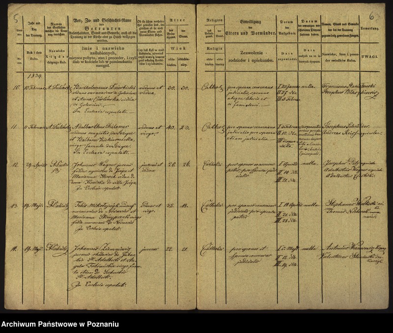 Obraz 6 z jednostki "Księga małżeństw"
