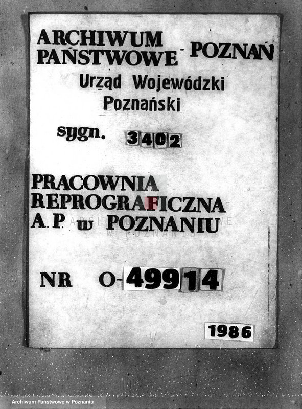 Obraz 1 z jednostki "Sprawa zniesienia nakazu zabraniającego prowadzenia użytkowania lasu w majątku Wólka-Komorowska powiat kolski gmina Izbica"
