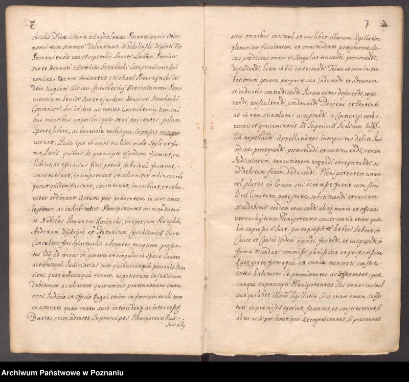 Obraz 8 z jednostki "Acta consularia civitatis SRMtis Posnaniae."