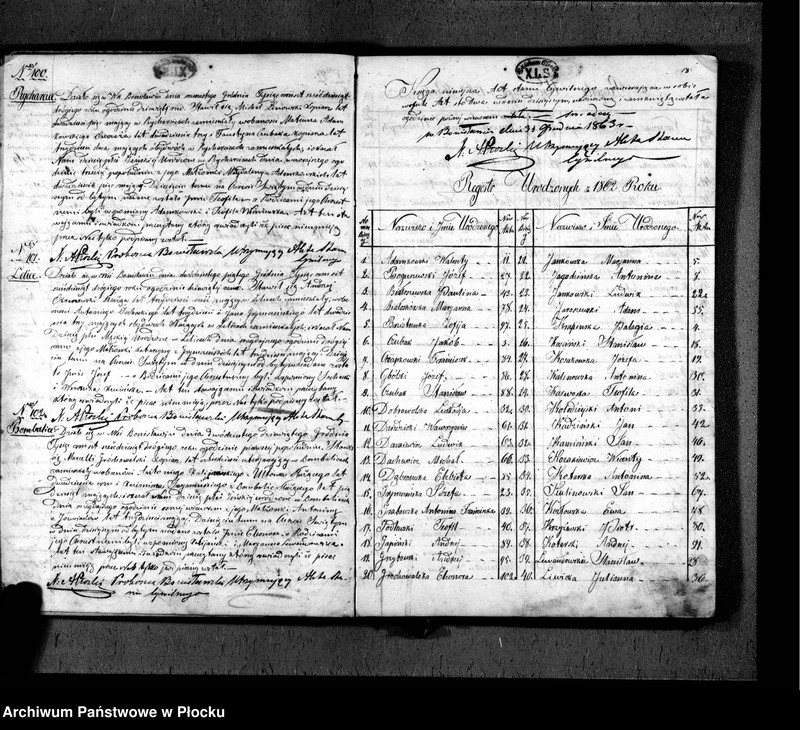 image.from.unit.number "Akta urodzeń, małżeństw i zgonów"