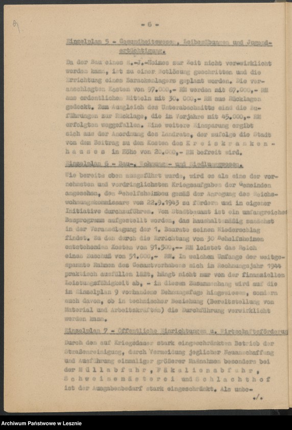 Obraz 12 z jednostki "[Haushaltssatzung der Stadt Lissa]"