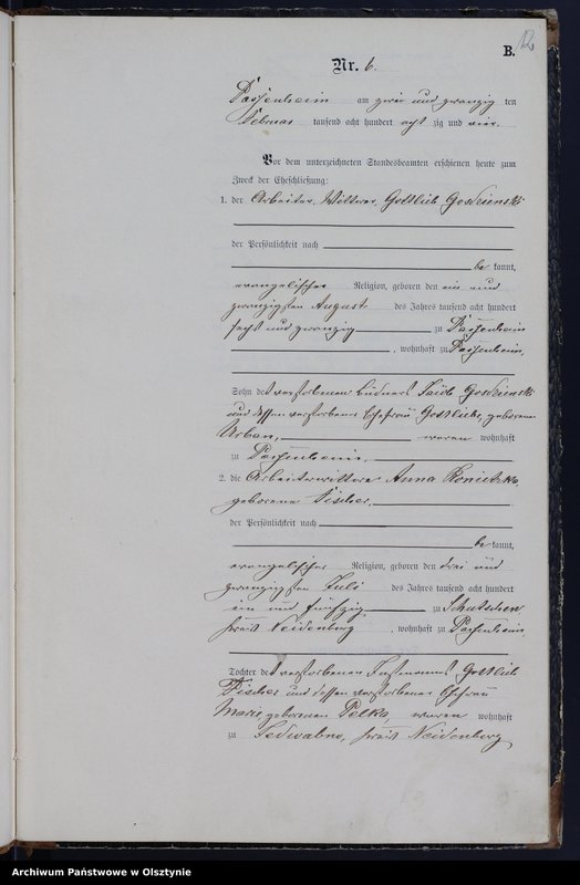 image.from.unit.number "Heiraths-Haupt-Register Nr 1 - 27"