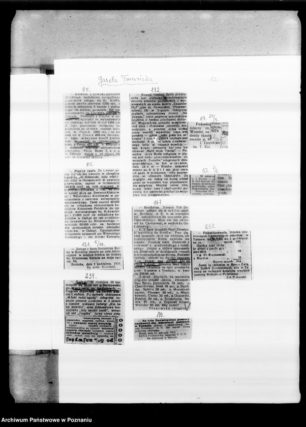 Obraz 20 z jednostki "Różne komunikaty prasowe. [Wycinki prasowe.]"