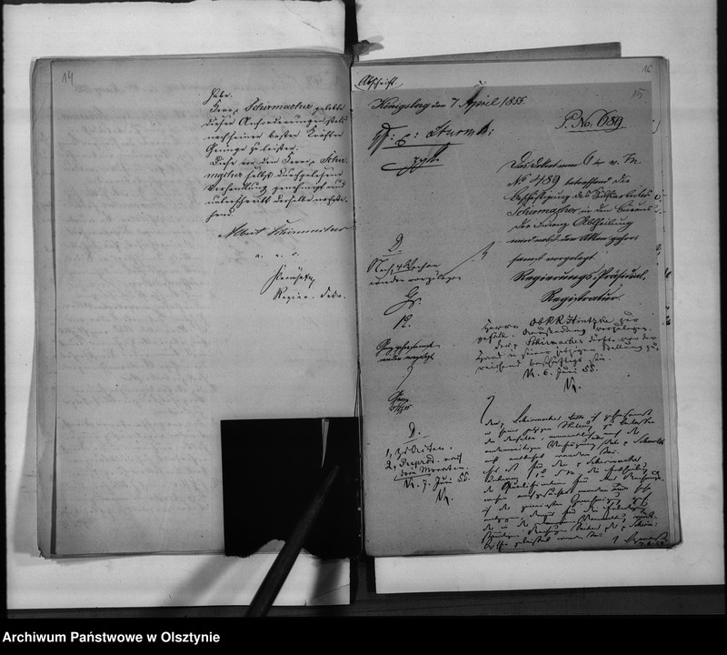 image.from.unit.number "Regierungs-Supernumerarius Schirmacher"
