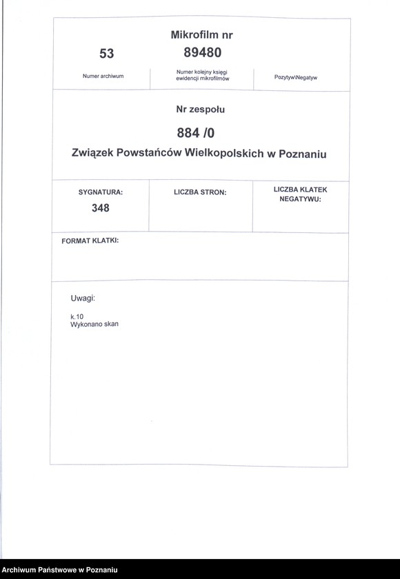 Obraz 2 z jednostki "Wiry, powiat Poznań."