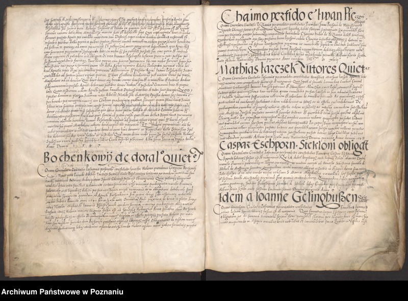 Obraz 7 z jednostki "Liber obligacionum, decretorum, quietationum, contractuum. Acta consulatus Posnaniensis ab anno 1548."