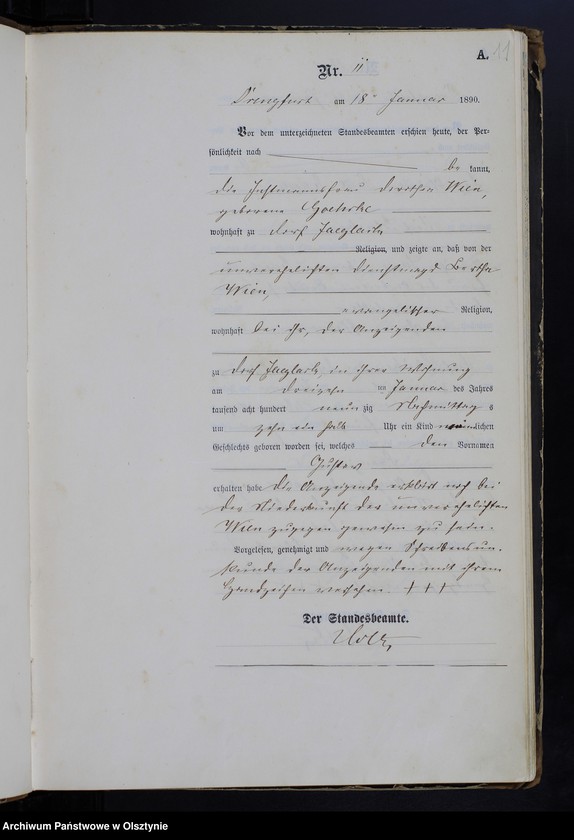image.from.unit.number "Geburts-Haupt-Register Nr 1 - 162"
