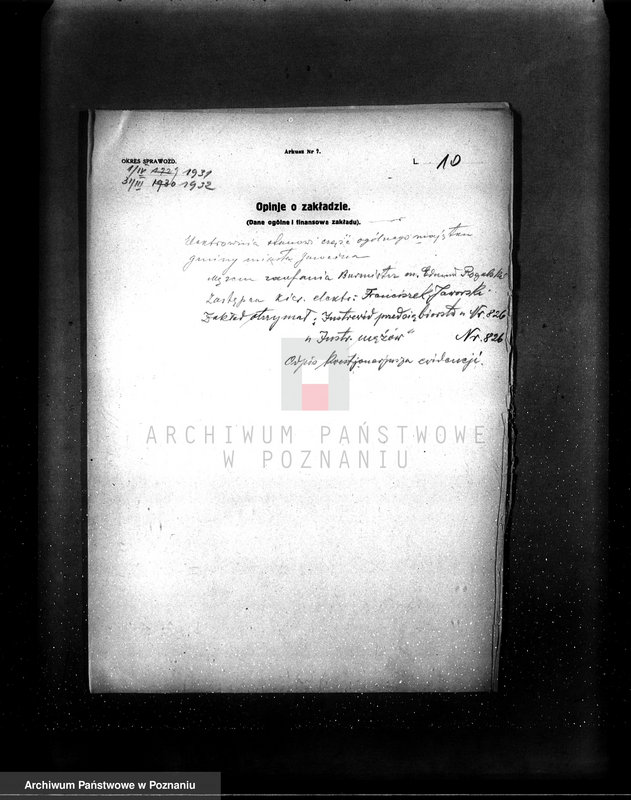 Obraz 14 z jednostki "Rzeźnia Miejska w Jarocinie nr kotła 5935"