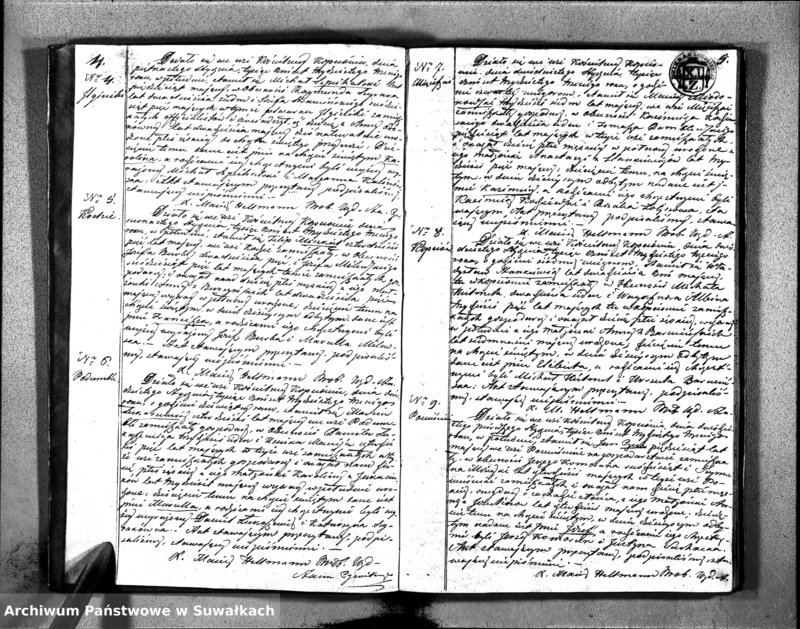 image.from.unit.number "Duplikat Aktów Urodzonych, Zaślubionych i Zeszłych Kościoła Kopciowskiego Parafialnego 1833 Roku"