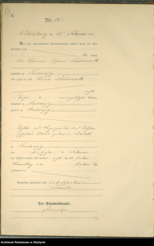 image.from.unit.number "Sterbe-Haupt-Register Nr 1 - 52"