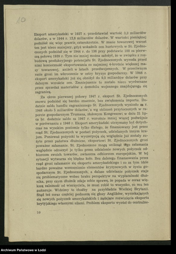 Obraz 11 z jednostki "Szkolenie partyjne - O sytuacji międzynarodowej - broszura [Wydziału Szkolenia Komitetu Centralnego PPR]"