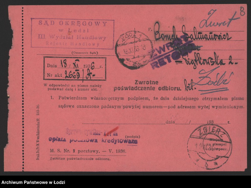 Obraz 10 z jednostki "Boruch Salmonowicz- sprzedaż szkła – Zgierz"