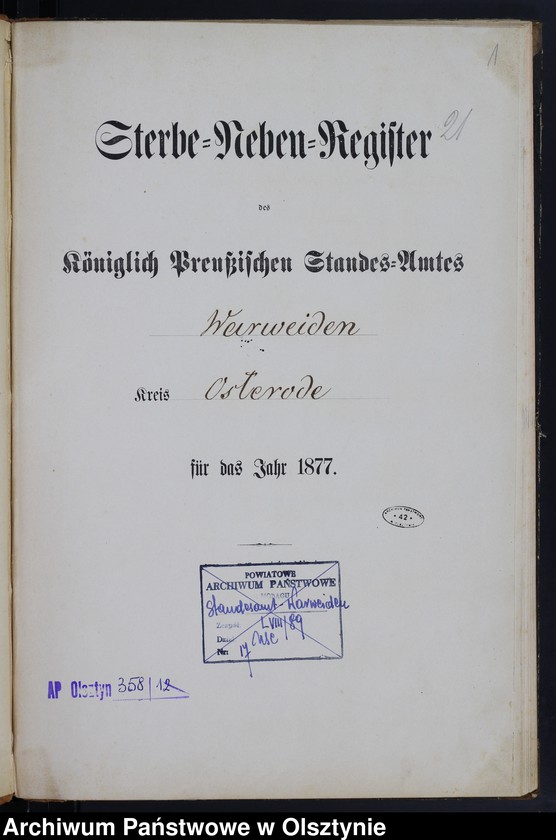 image.from.unit.number "Sterbe-Neben-Register Nr 1 - 46"