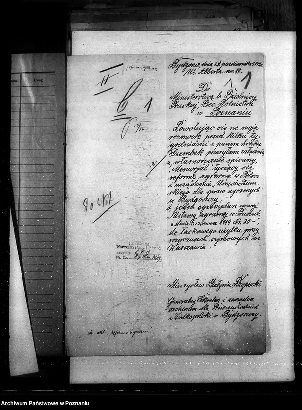 Obraz 5 z jednostki "Sprawy szczegółowo-administracyjne , agrarna reforma"