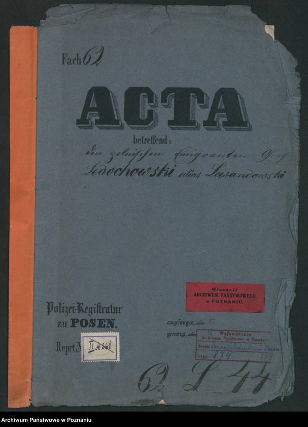 Obraz 2 z jednostki "A. betr. Grafen Ledochowski /Lewandowski/"