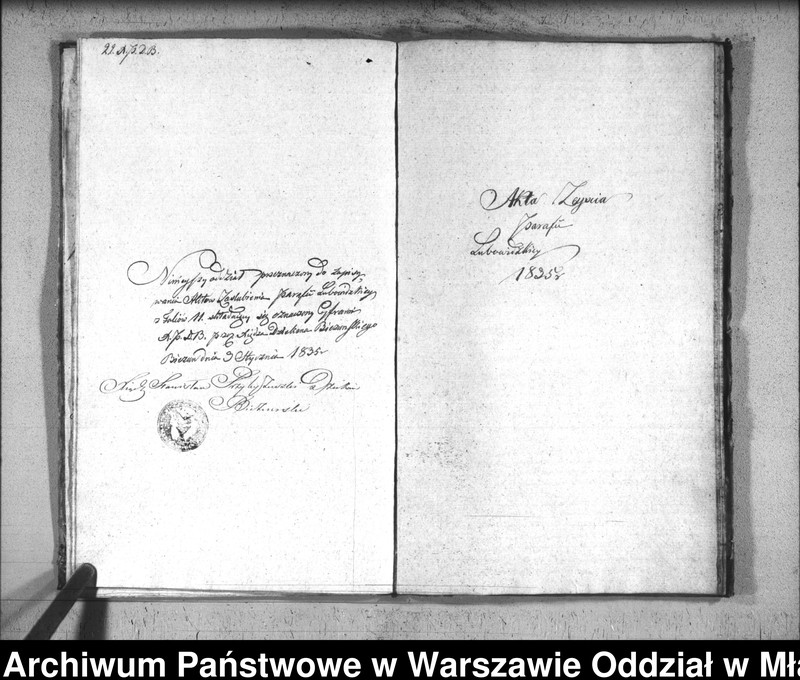 image.from.unit.number "Akta urodzin, małżeństw i zgonów"