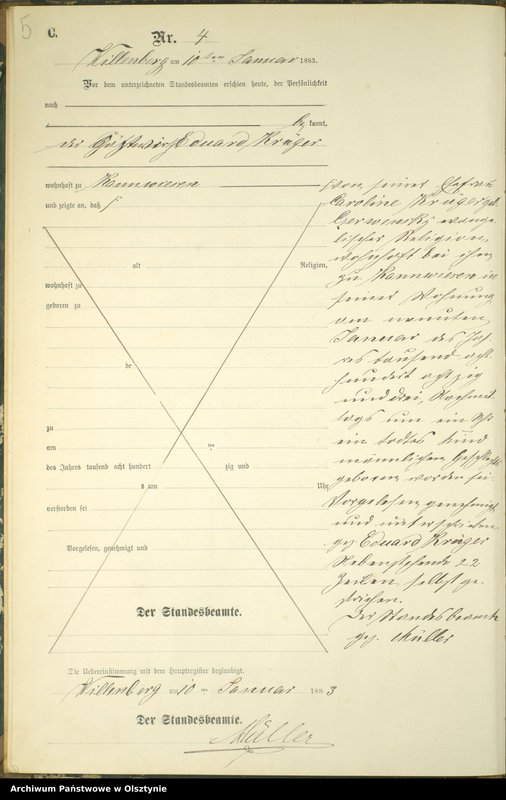 image.from.unit.number "Sterbe-Neben-Register Nr 1 - 161"