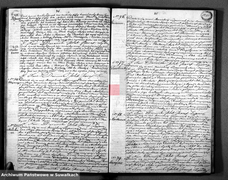 image.from.unit.number "Księga Duplikat Aktów Urodzenia, Małżeństw i Zejscia Parafii Lejpuńskiej z Roku 1855"