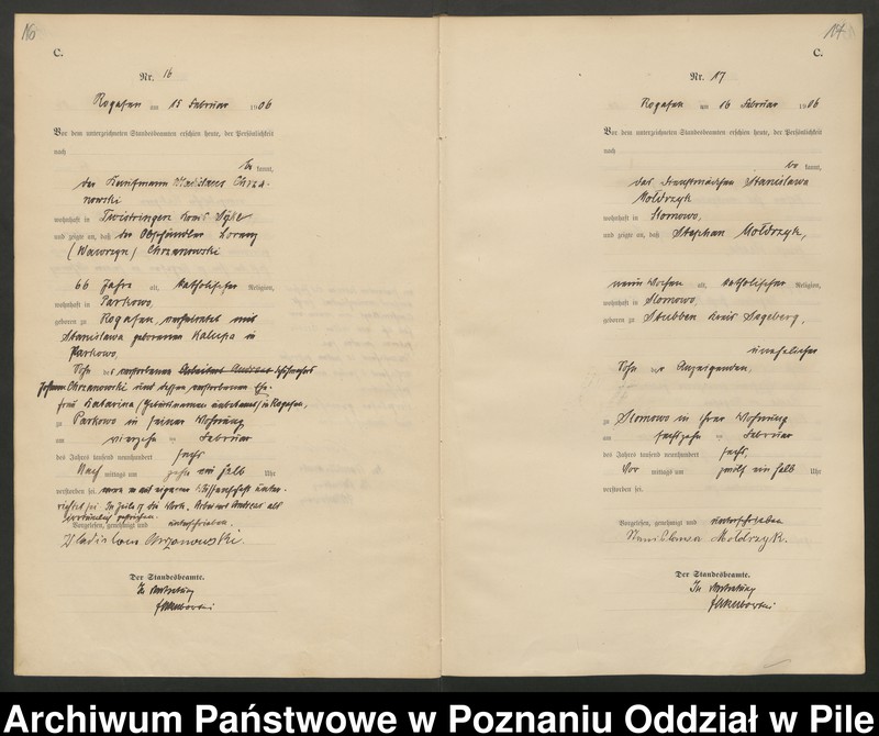 Obraz 11 z jednostki "Księga zgonów"