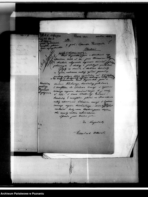 Obraz 8 z jednostki "Majątek Dziembowo powiat chodzieski dzierżawa upolowania"