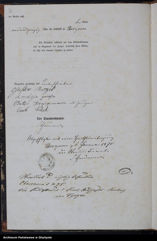 image.from.unit.number "Haupt-Heiraths-Register Nr 1"