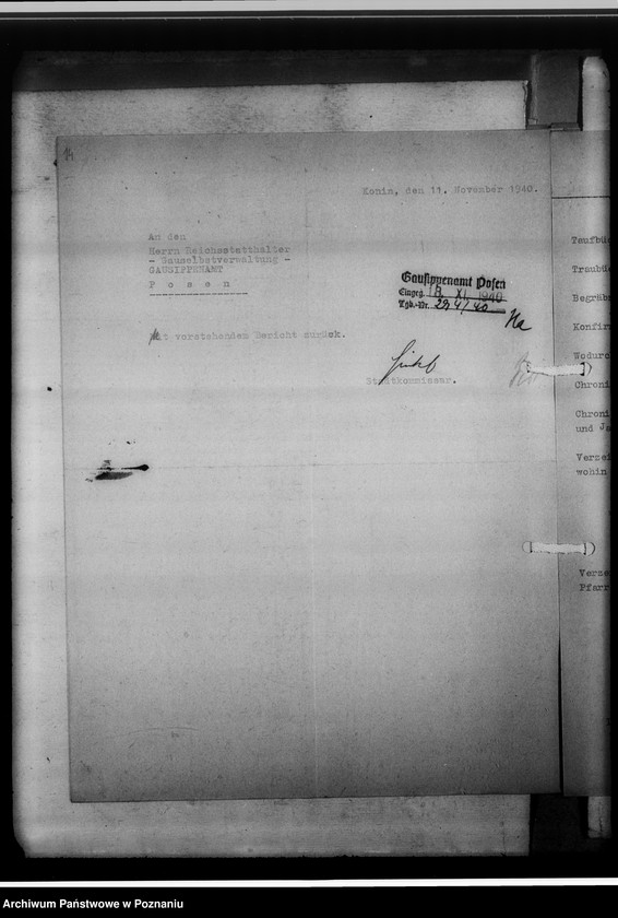 Obraz 18 z jednostki "Orthodoxe. Kirchenbücher im Warschauer Konsistorium"