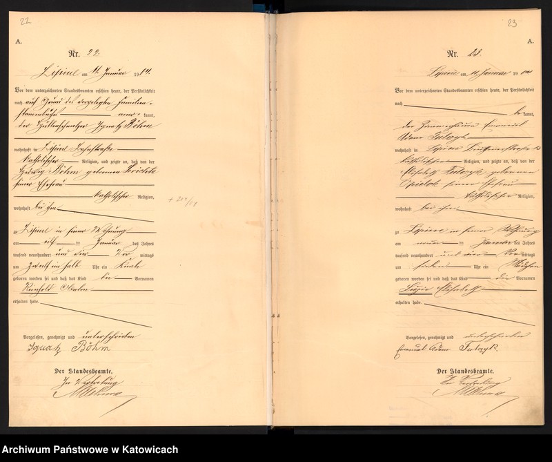 image.from.unit.number "Księga urodzeń T.1 nr 1-595"