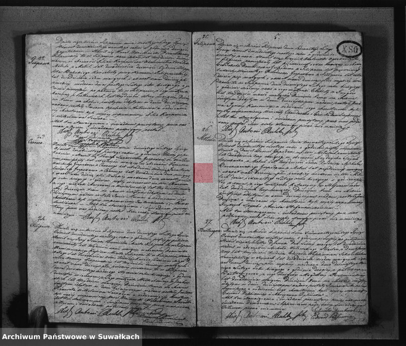 image.from.unit.number "[Akta Stanu Cywilnego Urodzonych, Zaślubionych i Zmarłych Gminy Filipowskiey z roku 1826]"