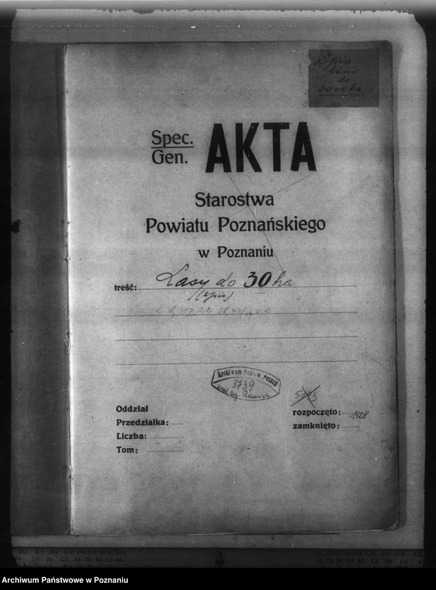 Obraz 4 z jednostki "Lasy do 30 ha na terenie powiatu poznańskiego"