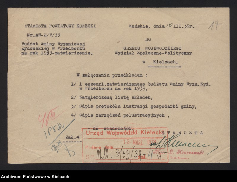 image.from.unit.number "[Sprawy gmin wyznaniowych żydowskich powiat Końskie]"