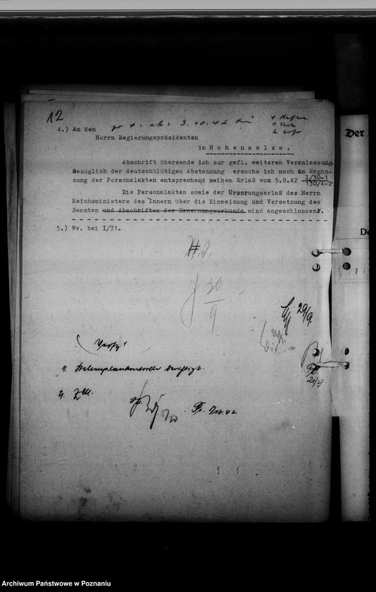 Obraz 16 z jednostki "Abordnung von Beamten"