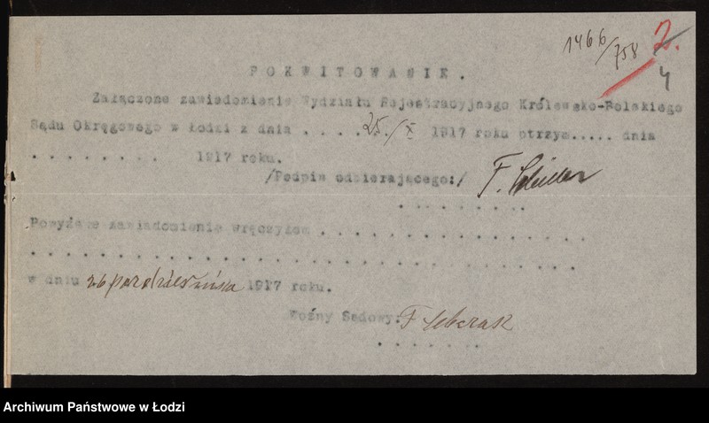 Obraz 6 z jednostki "Franc Schiller- magazyn bielizny i fartuchów"