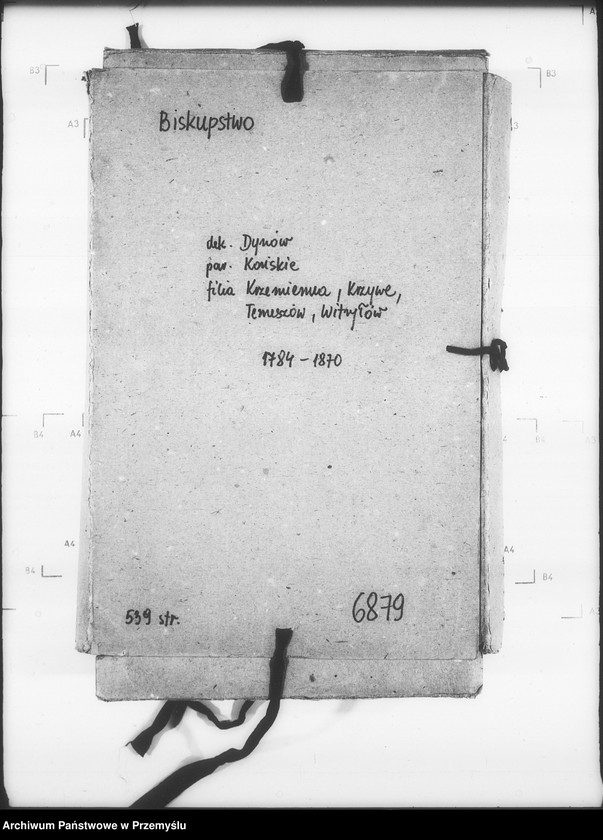 image.from.unit.number "[Kopie ksiąg metrykalnych parafii Końskie z filiami Krzemienna, Krzywe, Temeszów, Witryłów (dekanat Dynów)]"