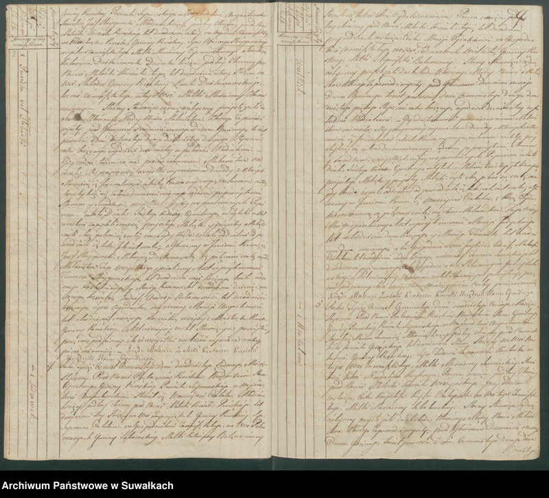 image.from.unit.number "Akta małżeńskie gminy puńskiey od 1-go stycznia do dnia ostatniego grudnia 1818 roku."