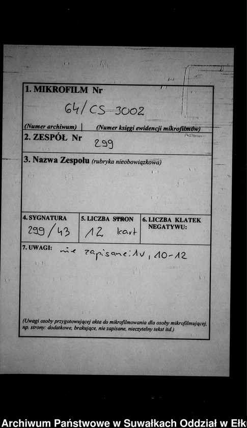 image.from.unit.number "Heiraths-Neben-Register des Preussischen Standes-Amtes Gr. Strengeln Kreis Angerburg"