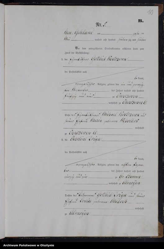 image.from.unit.number "Heiraths-Haupt-Register Nr 1 - 11"