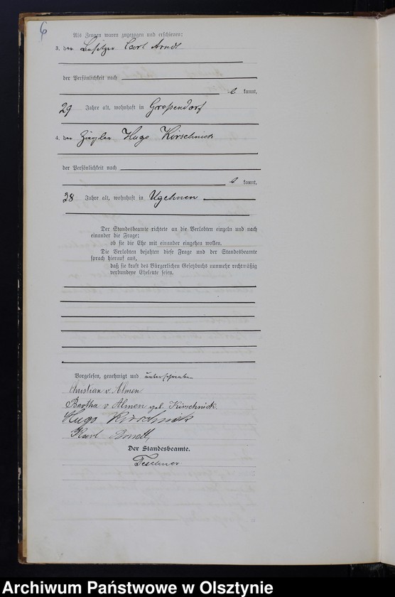 image.from.unit.number "Heiraths-Haupt-Register Nr 1 - 20"