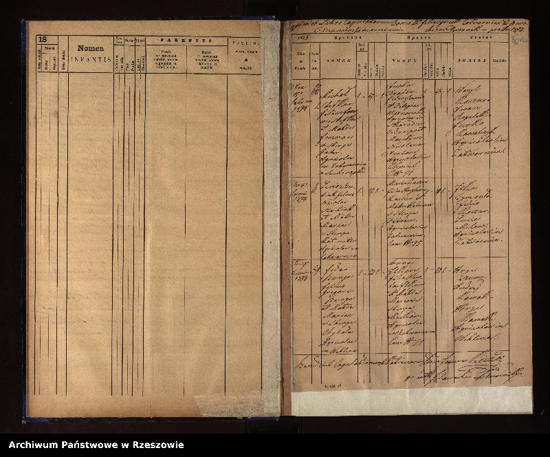 image.from.unit.number "Księga urodzeń, małżeństw i zgonów z miejscowości Dwernik, Zatwarnica, Ruskie"