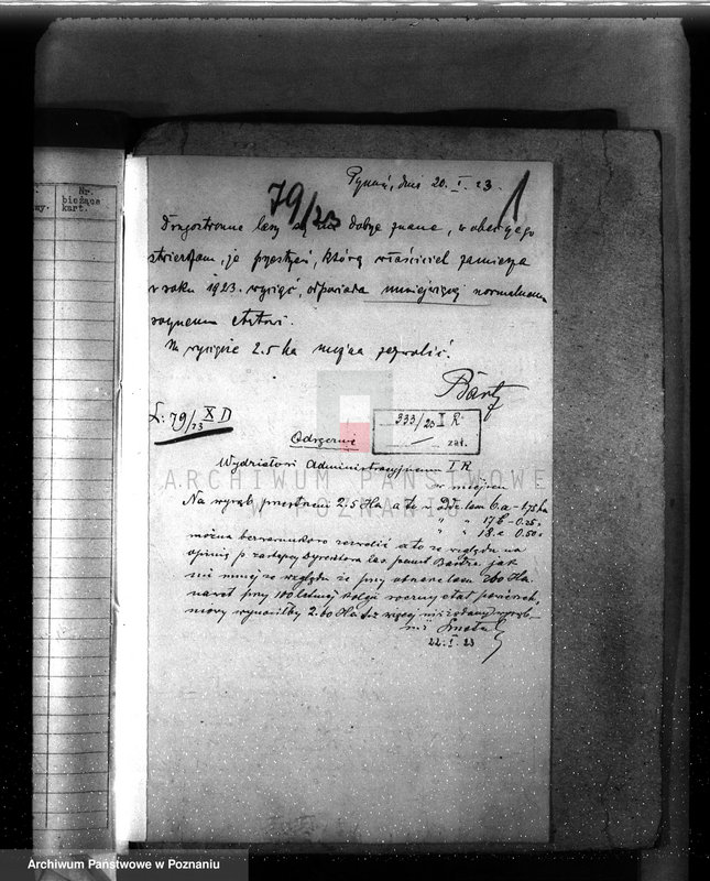 Obraz 5 z jednostki "Nadzór nad gospodarką w lasach majętności Gułtowy powiat średzki"