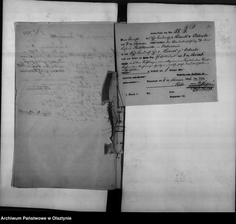 image.from.unit.number "Disciplinar-Untersuchung gegen den Lehrer Rettkowski [Johann] in Osterwien Kreis Osterode"