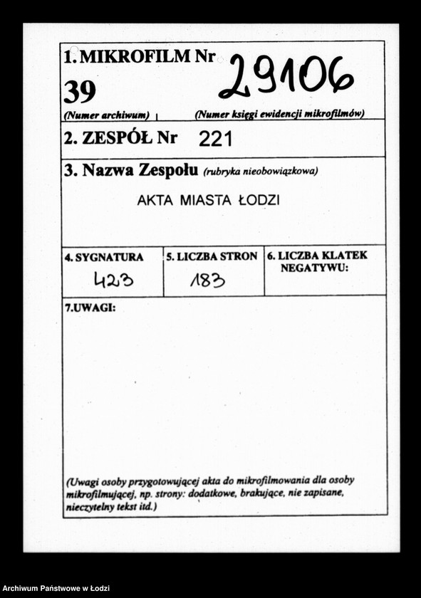 Obraz 2 z jednostki "[Dziennik korespondencyjny]"