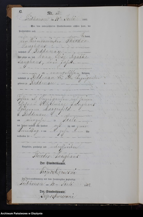 image.from.unit.number "Sterbe-Neben-Register Nr 1 - 32"