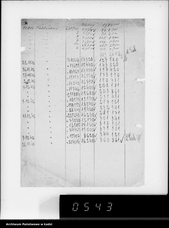 Obraz 6 z jednostki "Lebensmitteleinkauf. Aufträge, [Lieferscheinen und Rechnungen] 17726-17760 [Dostawa jarzyn do Getta]"