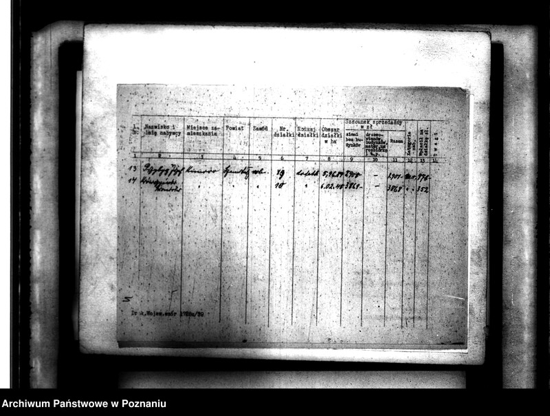 image.from.unit.number "Rejestr pomiarowo-klasyfikacyjny majątku Młynkowo powiatu szamotulskiego"