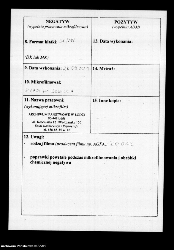 Obraz 3 z jednostki "Akta tyczące się bożnicy i koszerni starozakonnych 1819"