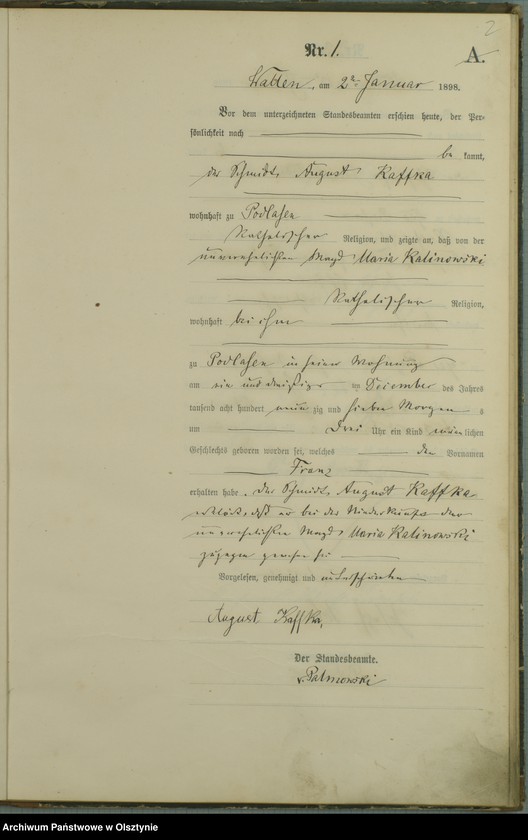 image.from.unit.number "Geburts-Haupt-Register Nr 1 - 67"